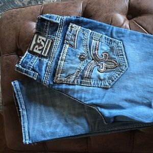 Men's Rock Revival jeans, size 34